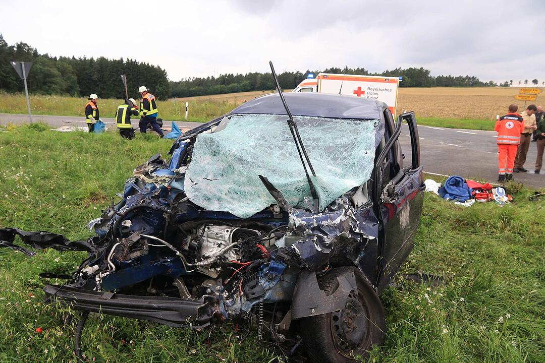 Schwerer Unfall im Landkreis Bamberg