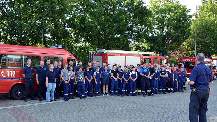 24-Stunden-Jugendübung der Feuerwehren Foto: Peter Rauch