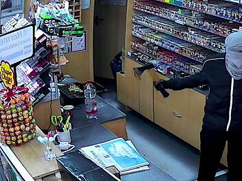 Fahndungsfoto Tankstellen&uuml;berfall