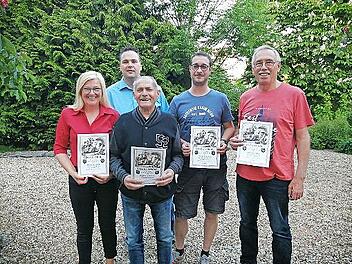 Manuela Grimm, Horst Hagen, Herbert Roppelt, Stefan Stäudler, Josef Beucher (von links)