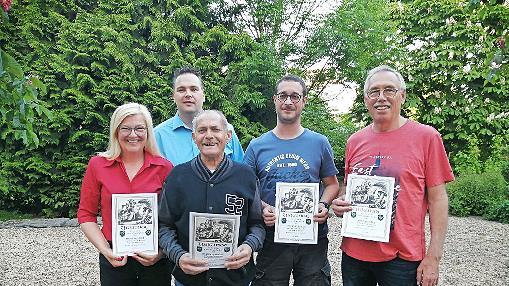 Manuela Grimm, Horst Hagen, Herbert Roppelt, Stefan Stäudler, Josef Beucher (von links)