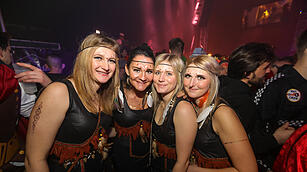 Beste Partystimmung in der Stadthalle