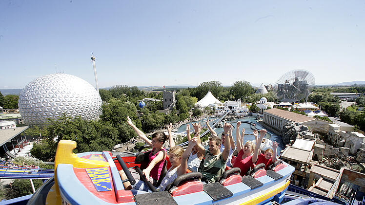 Europa-Park in Rust: Wasserachterbahn Poseidon