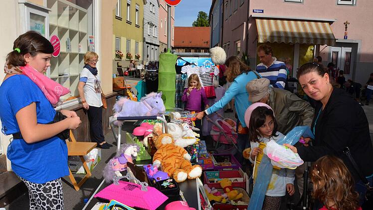 Kinderstadtmarkt 2014 in Bad Kissingen