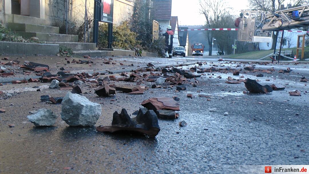 Gemeindehaus in Altenmuenster Ortskern niedergebrannt