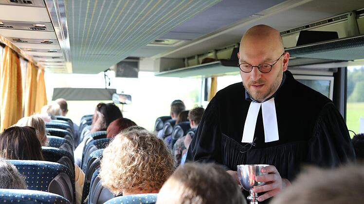 Bayreuther Gottesdienst-Busfahrt mit Pfarrer Hannes Schott Foto: Barbara Herbst
