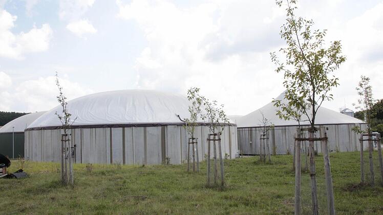 Die Energie kommt aus der Biogas-Anlage in Eggolsheim.