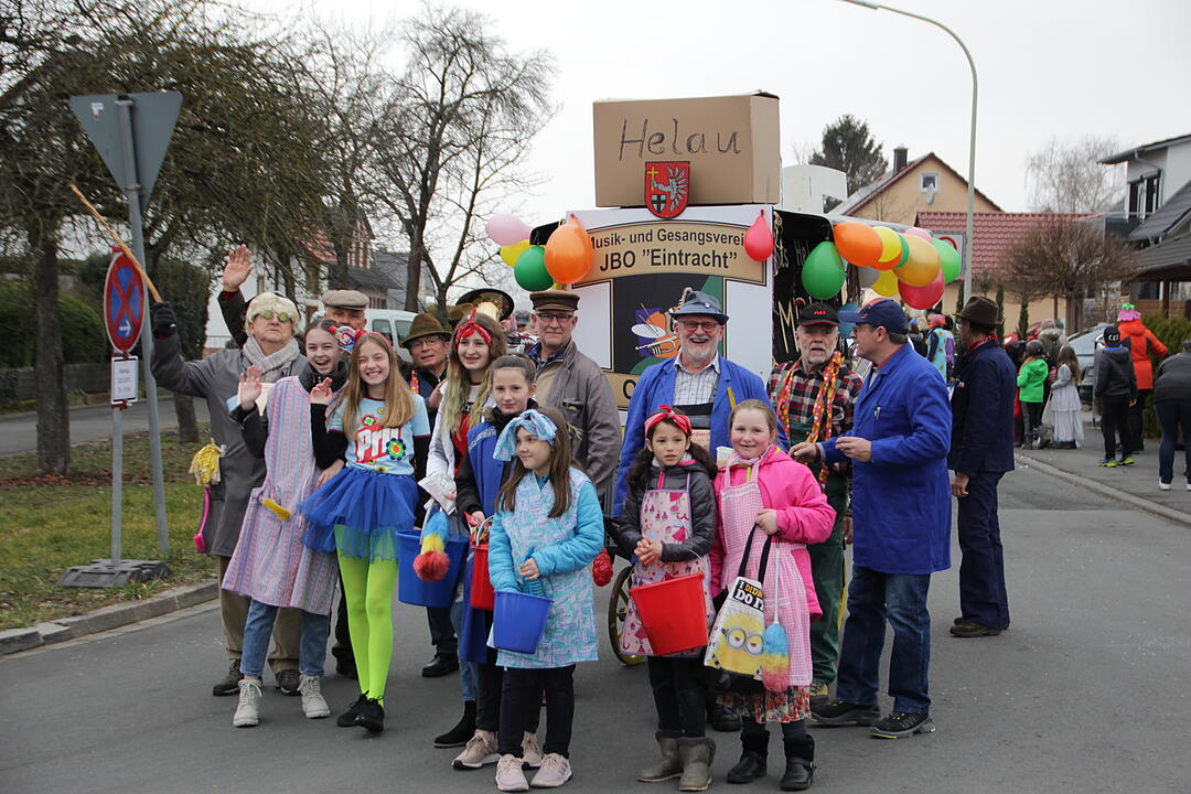 Faschingsumzug in Oberhaid