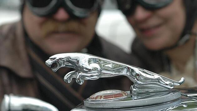 Schicke Oldtimer bei der Sachs Franken Classic