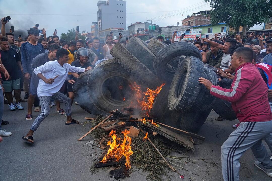 Proteste in Nepal