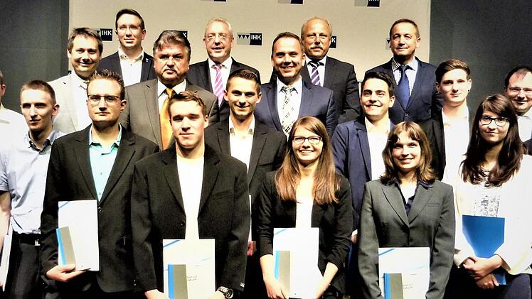 Die Prüfungsbesten der Berufsausbildung Werner Reißaus