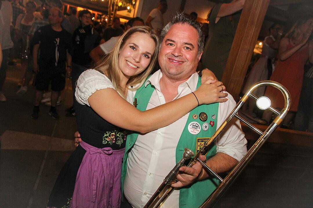 Am letzten Tag vom Bierfest wurde nochmal richtig gefeiert.