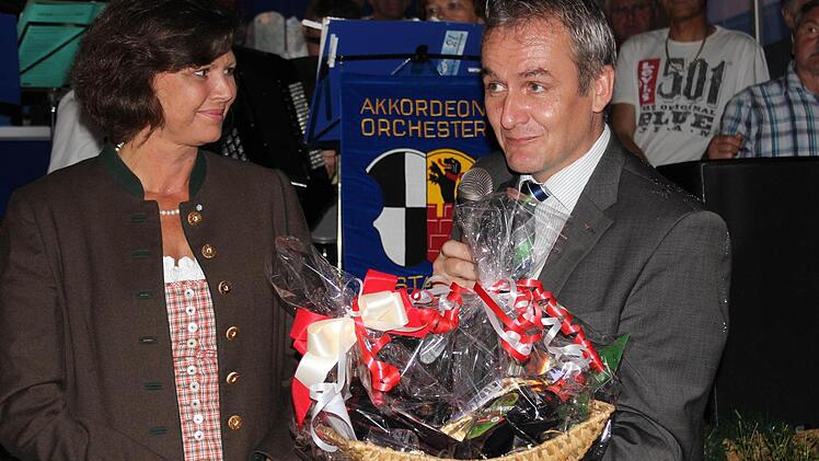 Ilse Aigner und Konrad Rosenzweig.