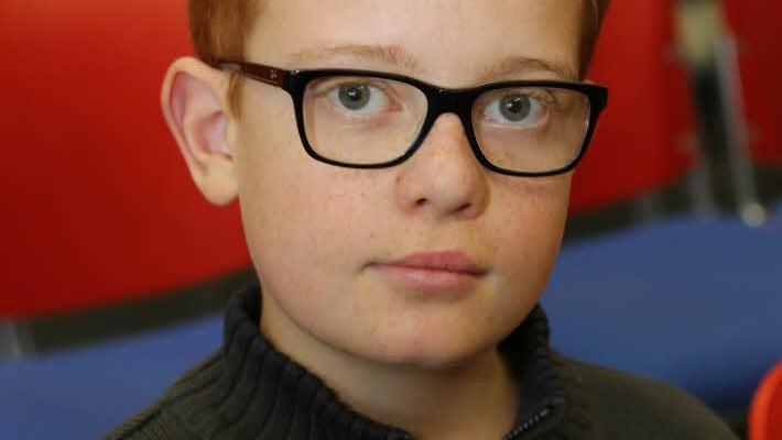 Alexander (10) aus Neunkirchen: "Ich finde es schön, dass die Kinder-Uni nach Forchheim gekommen ist. Ich weiß jetzt, dass ich nicht alles glauben muss, was bei Google steht - aber das habe ich vorher auch nicht." Foto: Barbara Herbst