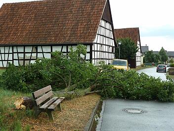Sturm am 22. Juli 2015 Foto: Berthold Köhler