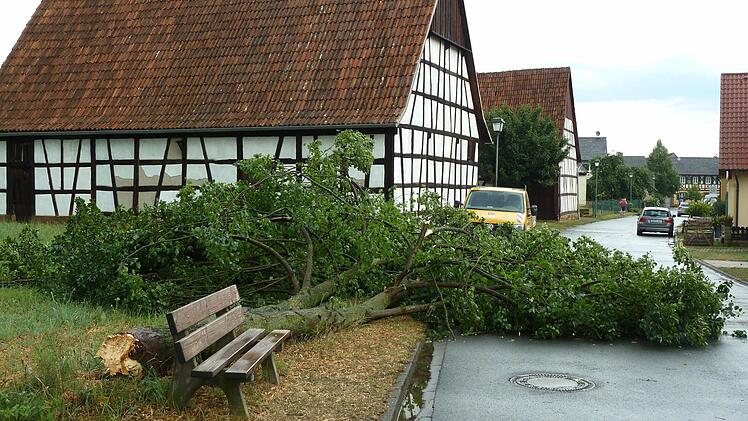 Sturm am 22. Juli 2015 Foto: Berthold Köhler