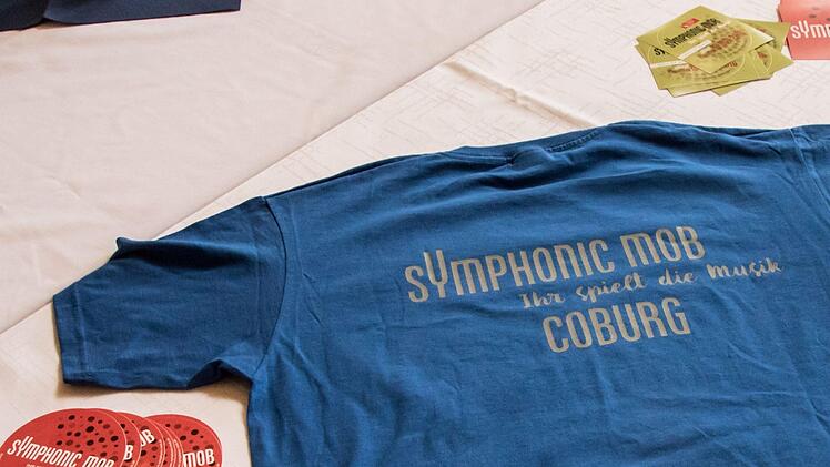 Am 23. Juni findet der erste Symphonic Mob in Coburg statt - im äußeren Hof der Ehrenburg.Foto: Jochen Berger