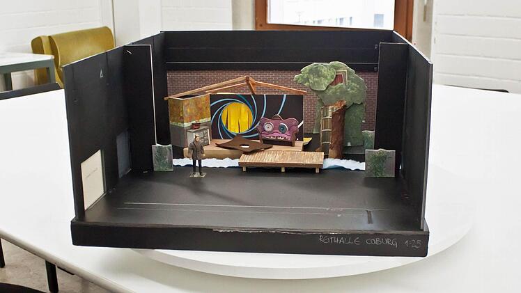 Bühnenbildmodell für "Oh wie schön ist Panama".