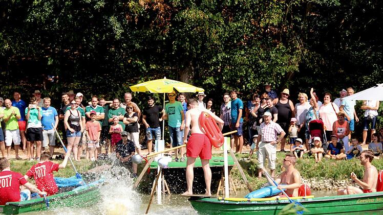 Impressionen von der Weihergaudi    Foto: Richard Sänger