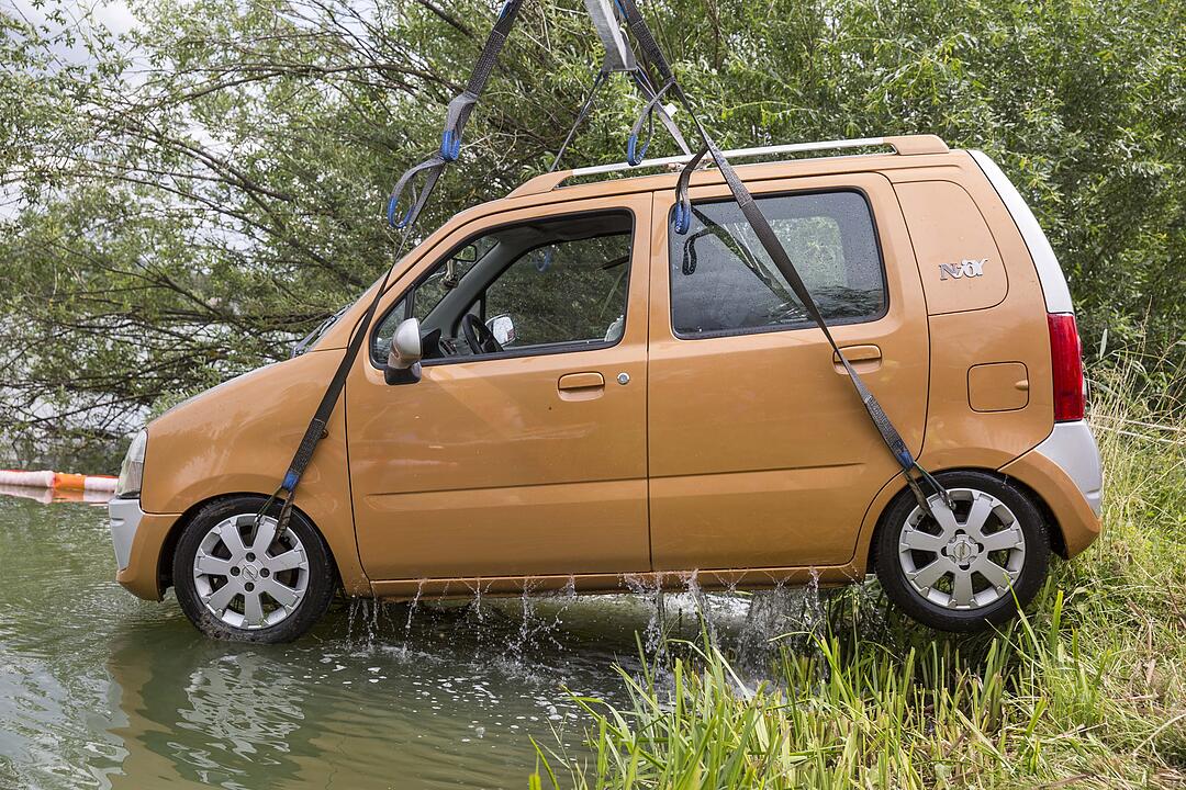 Auto aus See bei Haßfurt geborgen