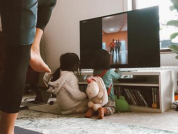 Ein Teilnehmer mit seinen Kindern Foto: privat
