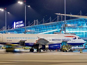 In weniger als zwei Stunden bringt dich British Airways 4-6 mal pro Woche vom Airport Nürnberg zum Heathrow Airport. Foto: Airport Nürnberg