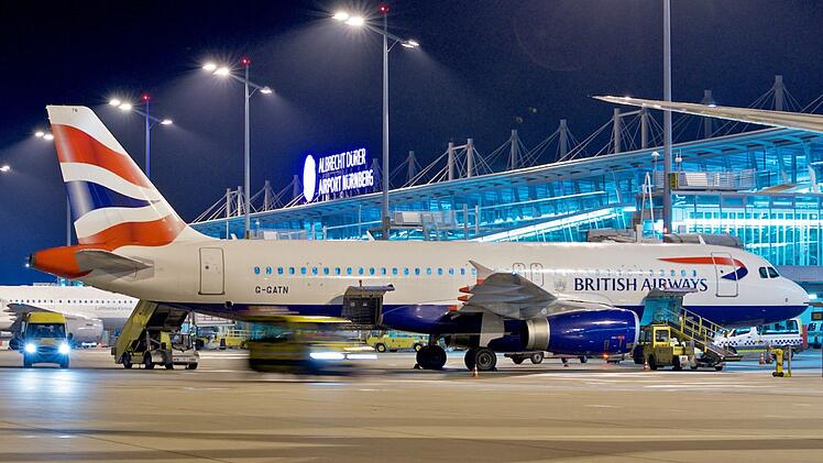 In weniger als zwei Stunden bringt dich British Airways 4-6 mal pro Woche vom Airport Nürnberg zum Heathrow Airport. Foto: Airport Nürnberg