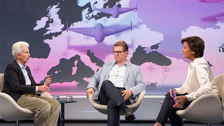 Ralf Stegner und Marie-Agnes Strack-Zimmermann waren am Mittwochabend zu Gast bei "maischberger".