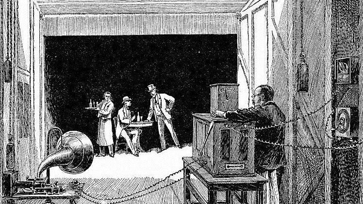 So sah ein Edisonscher "Kinetograph" aus, wie ihn auch Selma Weise für ihr Kino in Kulmbach angeschafft hat. Foto: privat