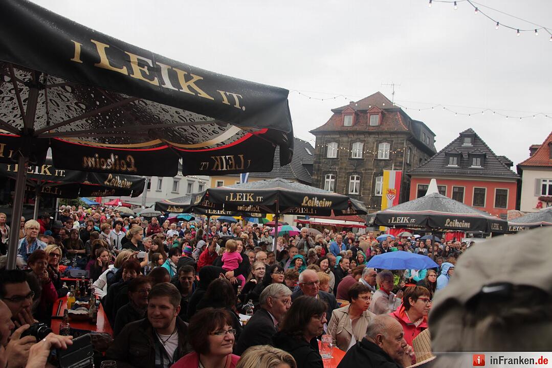 Korbmarkt 2016 in Lichtenfels am Samstag
