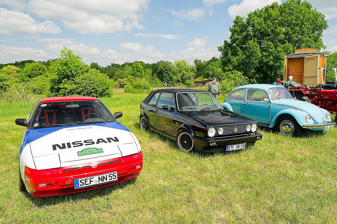 Es kamen viele Oldtimerfreunde.