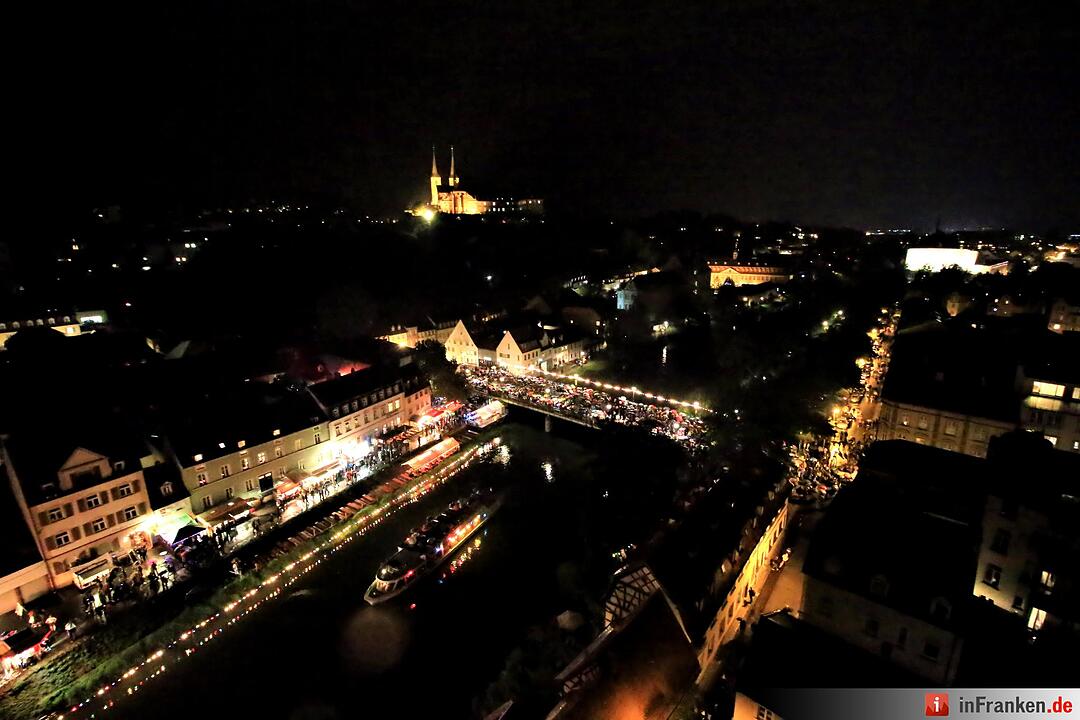 Sandkerwa-Feuerwerk in Bamberg