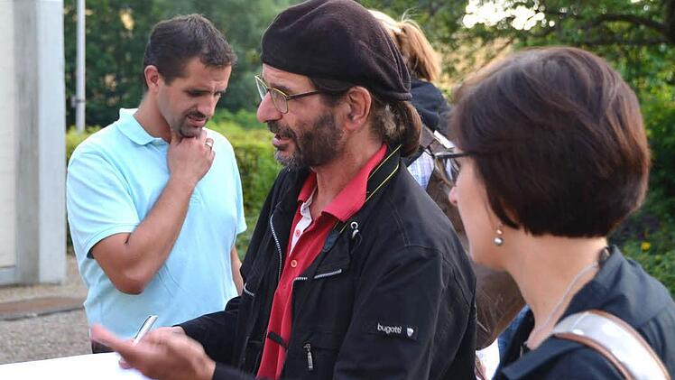 Stadtteilspaziergang in Albertshausen. Foto: Peter Rauch