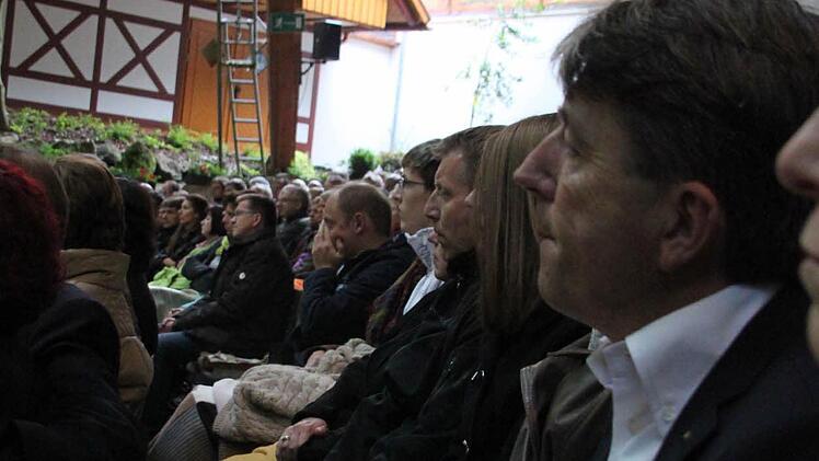 Blick in die Zuschauerreihen.