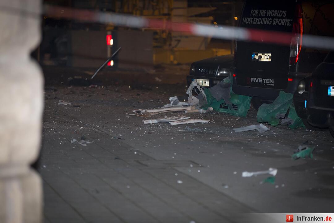 Explosion in Fürther Südstadt