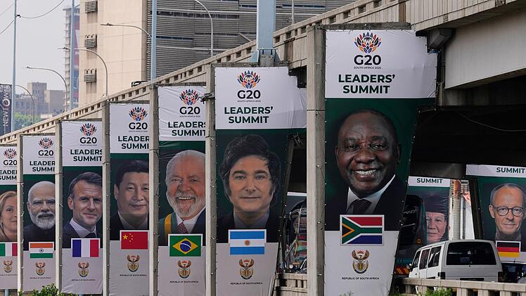Vor G20-Gipfel in S&uuml;dafrika