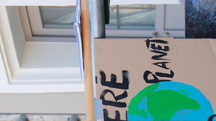 Impressionen von der "Fridays for Future"-Aktion.Foto: Katrin Geyer