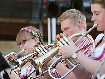 Die Mitglieder der Buckenhofener Blasmusik werden sich auch künftig der traditionellen Musik verschreiben. Fotos: Musikverein Buckenhofen
