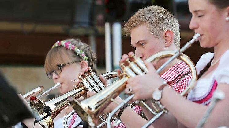 Die Mitglieder der Buckenhofener Blasmusik werden sich auch künftig der traditionellen Musik verschreiben. Fotos: Musikverein Buckenhofen