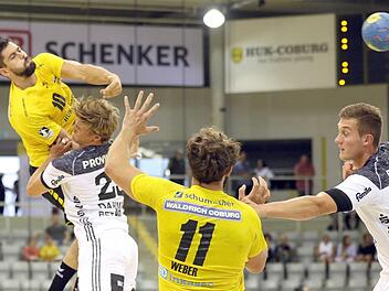 Der tschechische Neuzugang Petr Linhart kommt immer besser in Fahrt. Zuletzt im Pokal gegen Gummersbach erzielte er sechs Tore.  Foto: Timo Geldner