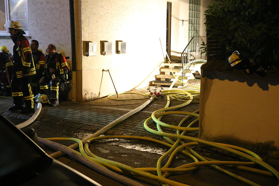 Mann stirbt bei Feuer in Georgensgmünd