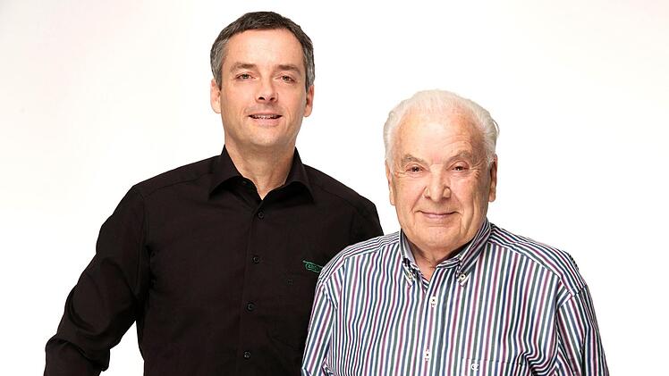 Junior- und Seniorchef Michael und Fritz Zeck prägen 65 Jahre Firmengeschichte. PR