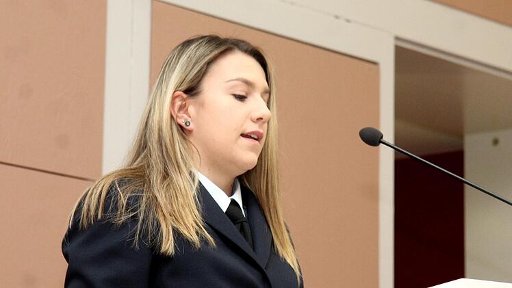 Jasmin Gumbrecht berichtet für den Spielmannszug.