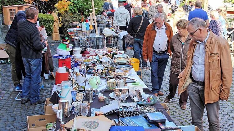 Herbstmarkt 2016 In Münnerstadt. Foto: Dieter Britz
