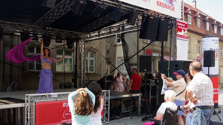 Impressionen vom Kronacher Stadtfest. Foto: Heike Schülein