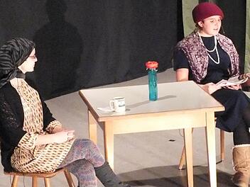 Zwei Frauen sprechen über die Tücken des Gesundheitssystems (von links): Carina Baier und Katharina Hein. Fotos: Björn Hein