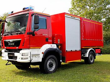 Mit solch einem Fahrzeug, einem Schlauchwagen für Katastrophenschutz, wird demnächst die Stützpunktfeuerwehr Pfarrweisach ausgerüstet.  Foto: Bundesamt für Bevölkerungsschutz und Katastrophenhilfe