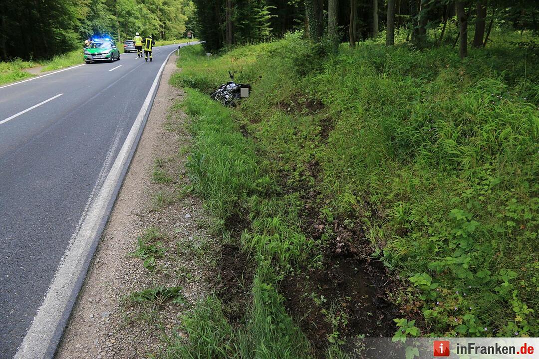 Motorradunfall bei Gosberg