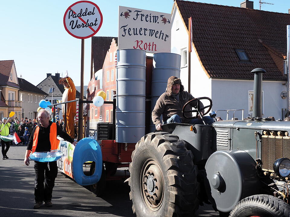 Buntes Faschingstreiben in Unterfranken!
