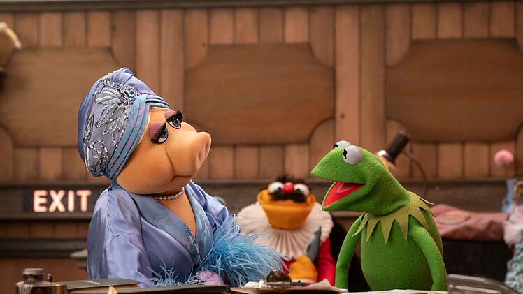 Miss Piggy, Lea Zealand und Kermit freuen sich &uuml;ber das Comeback ihrer Sendung.